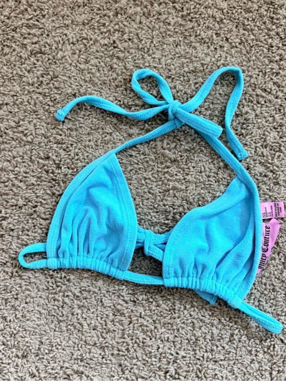 Juicy Couture x Forever 21 Terry Cloth Bikini Top